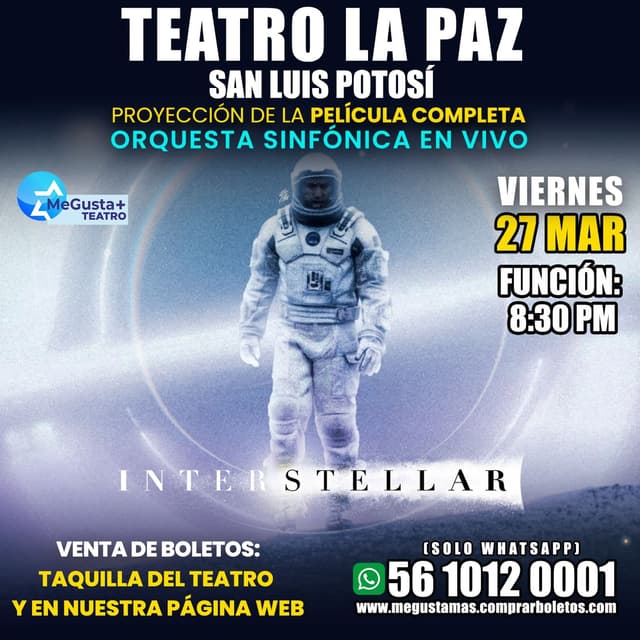 Interestelar Movie Concert en San Luis Potosí
