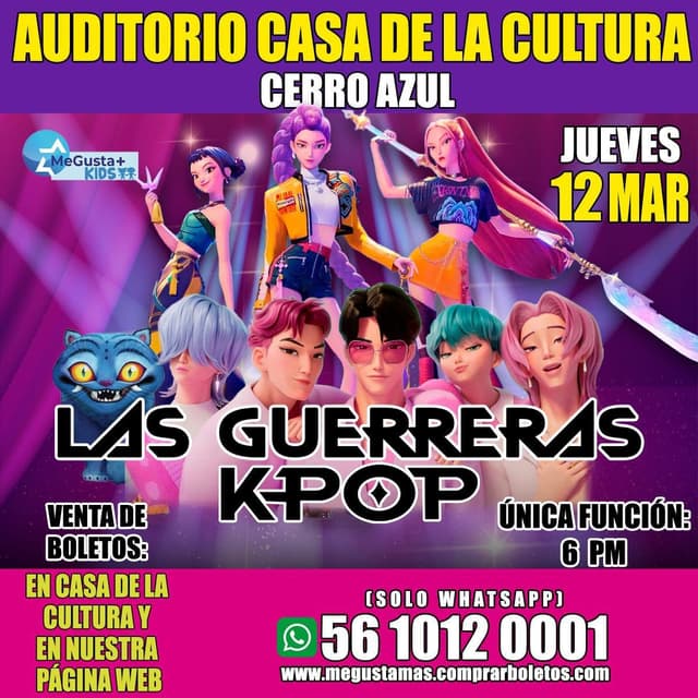 Homenaje a las Guerreras K-Pop Cerro Azul