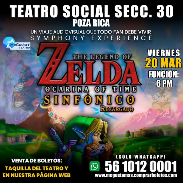 Zelda Sinfónico Poza Rica