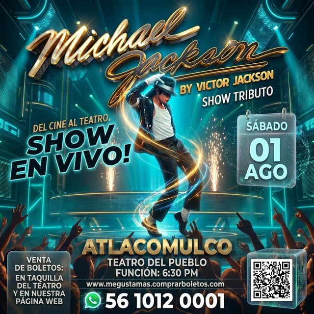 Homenaje a Michael Jackson en Atlacomulco