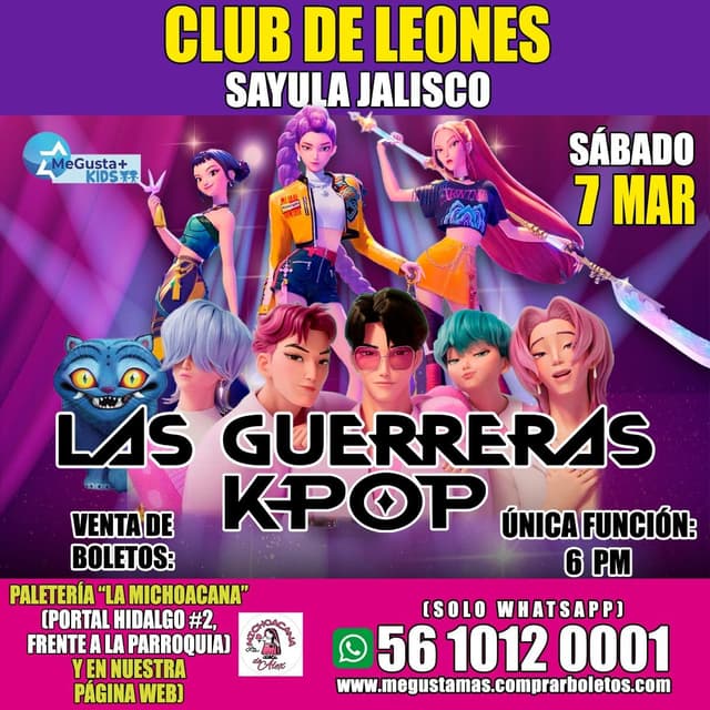 Homenaje a las Guerreras del K-Pop Sayula Jalisco