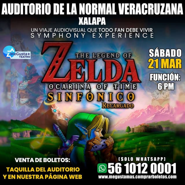 Zelda Sinfónico en Xalapa