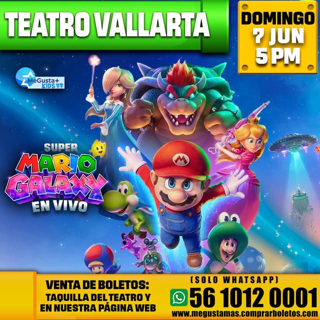 Super Mario Galaxy en Puerto Vallarta