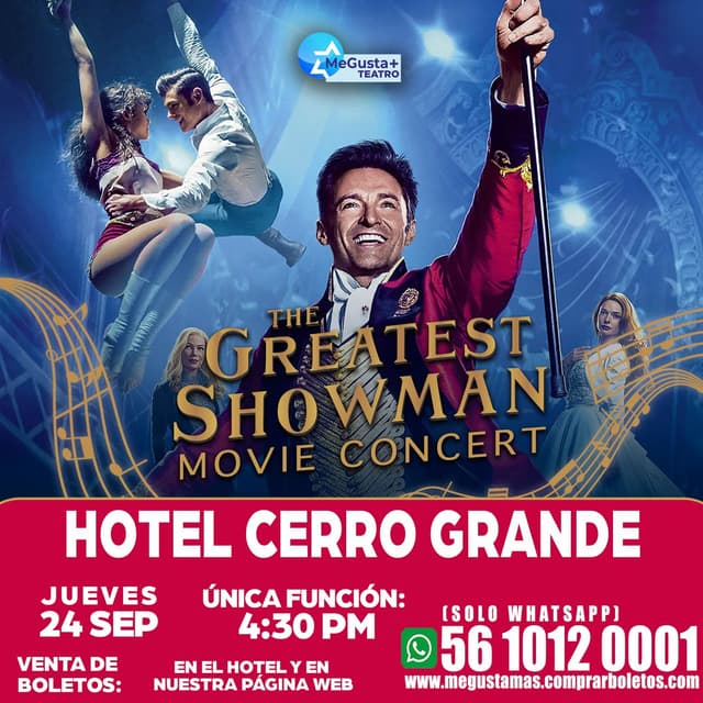 El Gran Showman en La Piedad