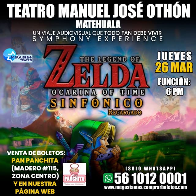 Zelda Sinfónico en Matehuala