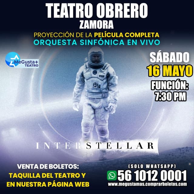 Interestelar Movie Concert en Zamora