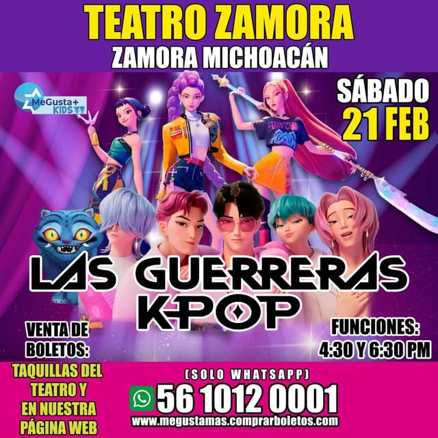 LAS GUERREAS K-POP ZAMORA