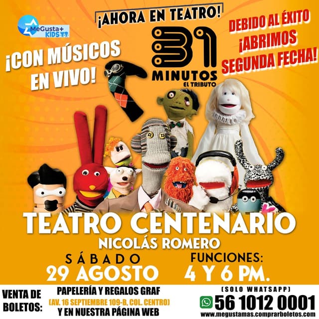 31 minutos en Ciudad Nicolas Romero