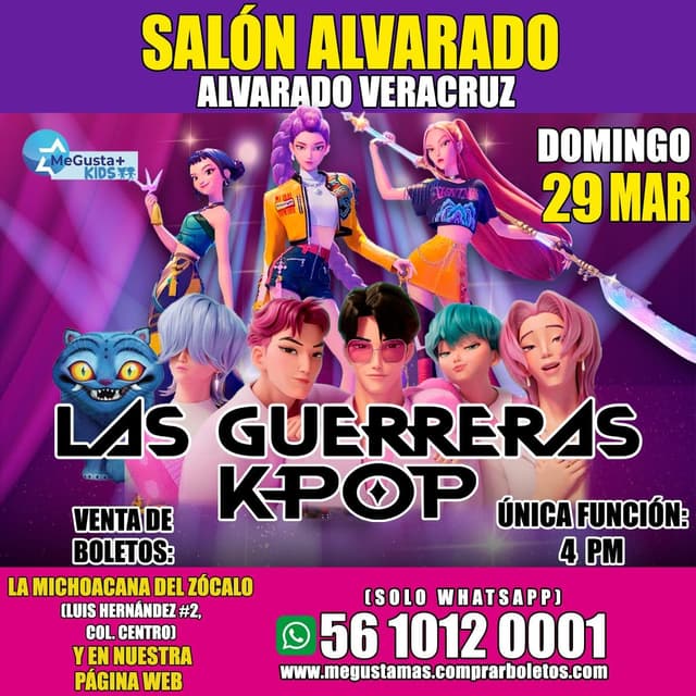 Homenaje a las Guerreras K-Pop Alvarado