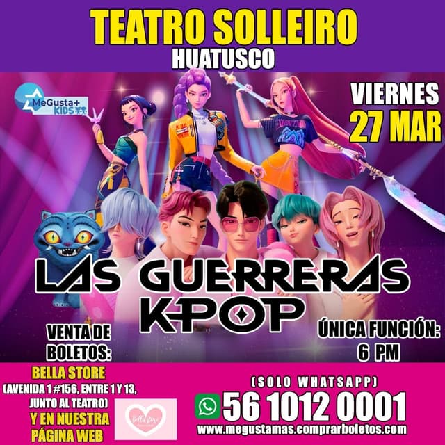 Homenaje a las Guerreras K-Pop Huatusco