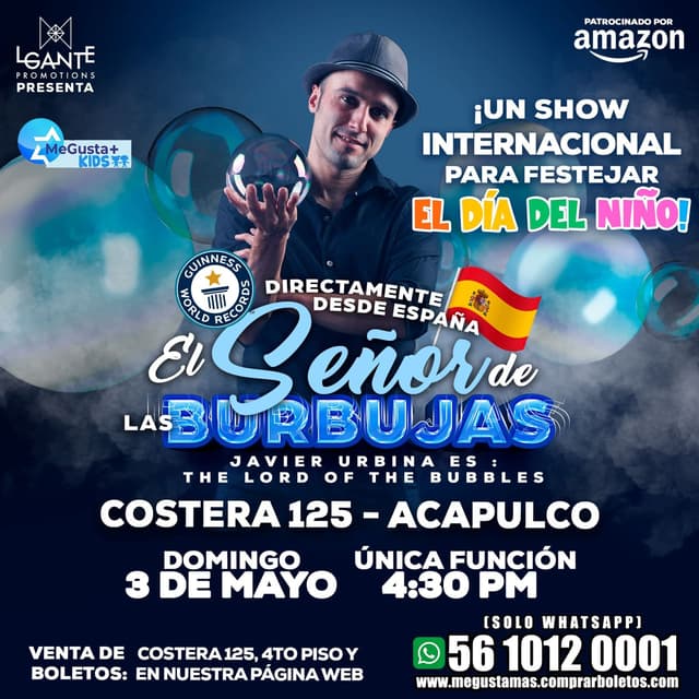 El Señor de las Burbujas en Acapulco