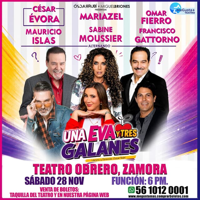 UNA EVA Y TRES GALANES EN ZAMORA