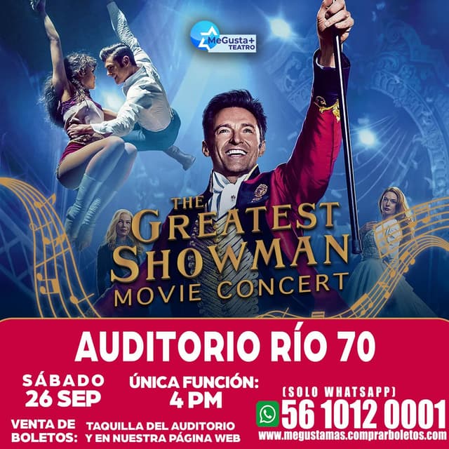 El Gran Showman Movie Concert en Monterrey