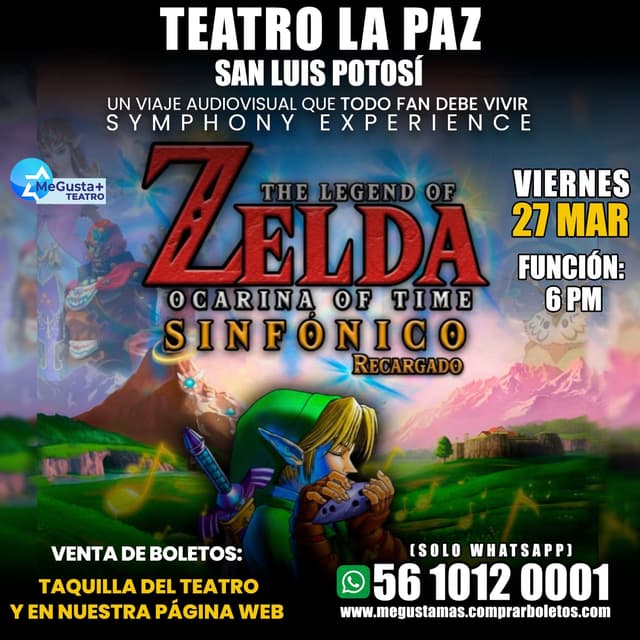 Zelda Sinfónico en San Luis Potosí
