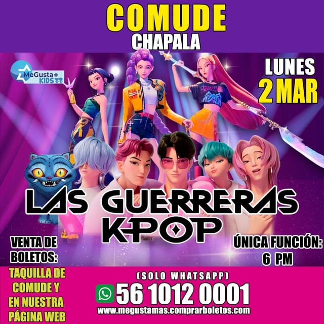 Homenaje a las Guerreras K-Pop Chapala