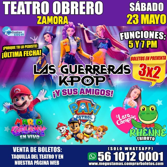 Las Guerreras y sus amigos en Zamora