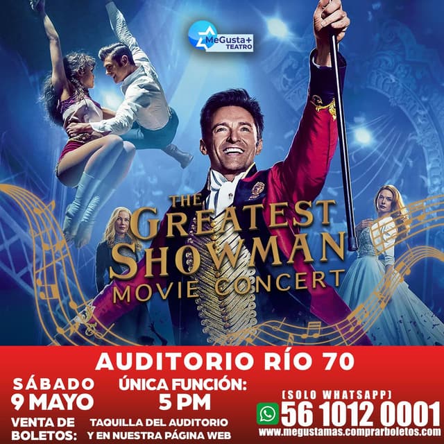 The Greatest Showman Movie Concert en Monterrey