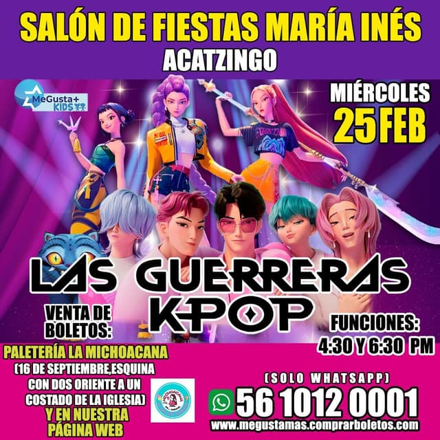 Homenaje a las Guerreras K-Pop Acatzingo