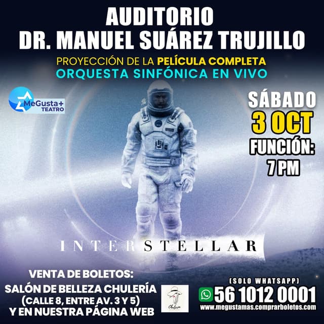 INTERESTELAR MOVIE CONCERT EN CÓRDOBA