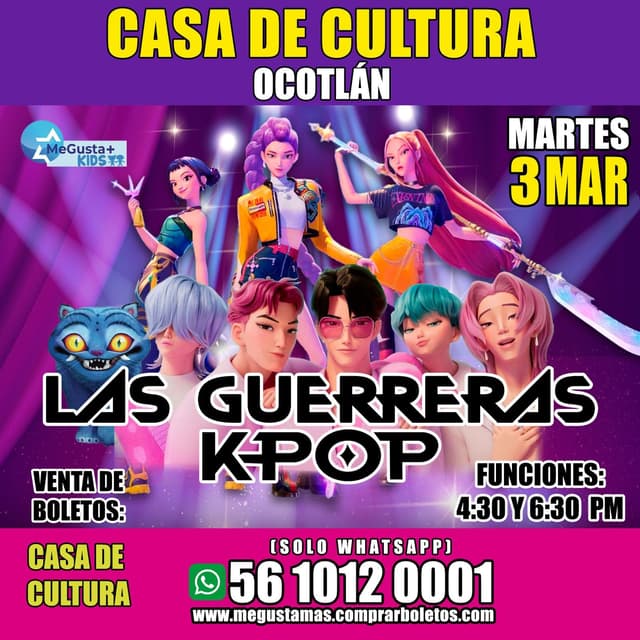 Homenaje a las Guerreras K-Pop en Ocotlán