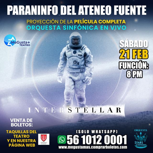 Interestelar Sinfónico en Saltillo