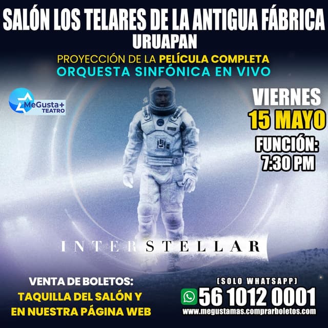 Interestelar Movie Concert en Uruapan