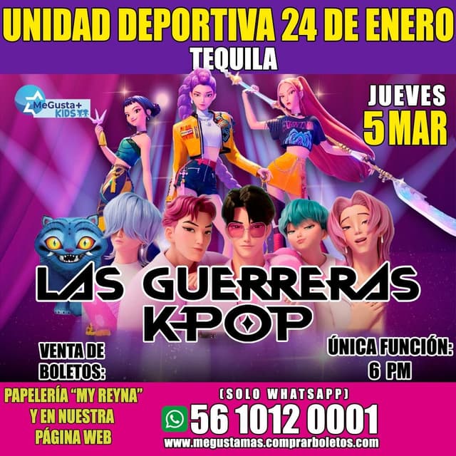 Homenaje a las Guerreras K-Pop Tequila